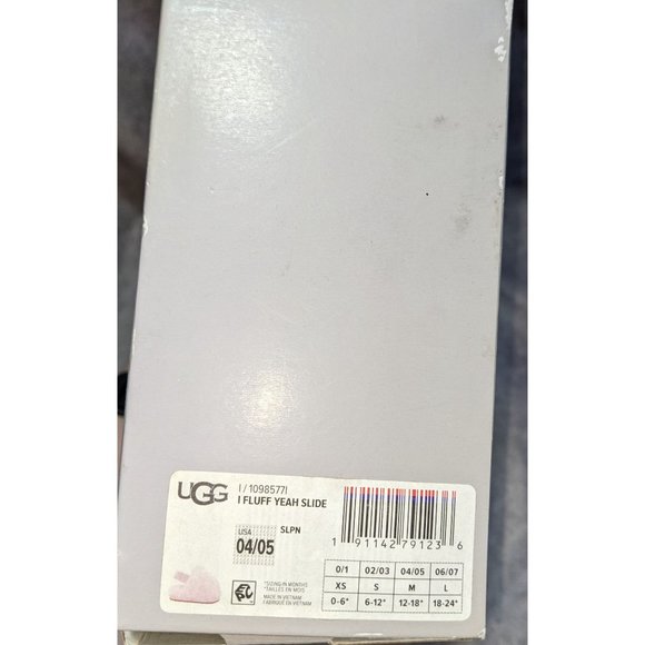 Ugg Pink I Fluff Yea Slides - Picture 8 of 10